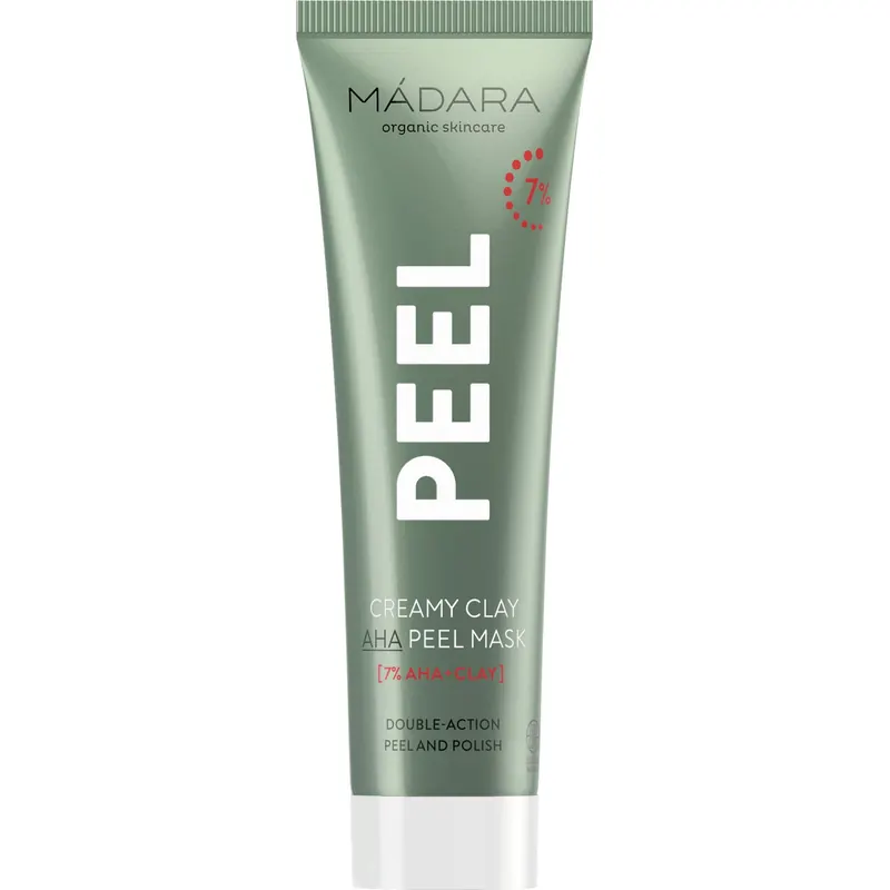 MÁDARA Creamy Clay AHA Peel Mask, 60 ml