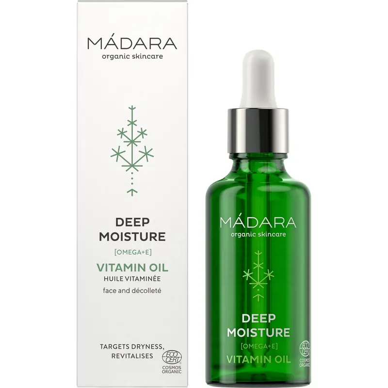 MÁDARA Deep Moisture Vitamin Oil, 50 ml