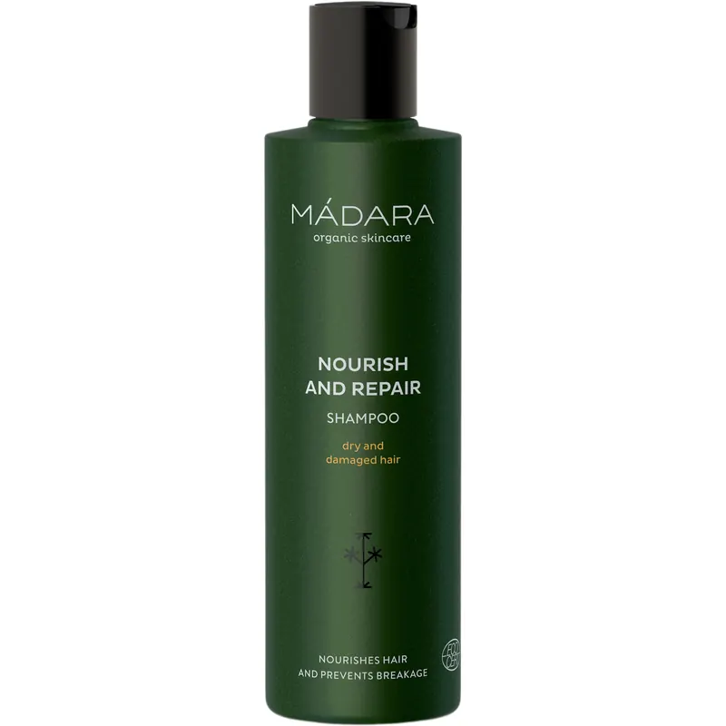 MÁDARA Nourish and Repair Shampoo, 250 ml