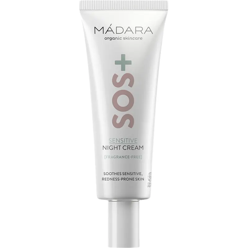 MÁDARA SOS+ Sensitive Night Cream, 70 ml