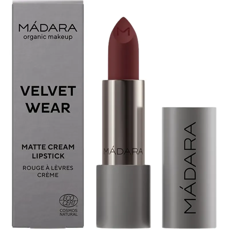 MÁDARA Velvet Wear Matte Cream Lipstick, 32 Warm Nude (3,80 g)