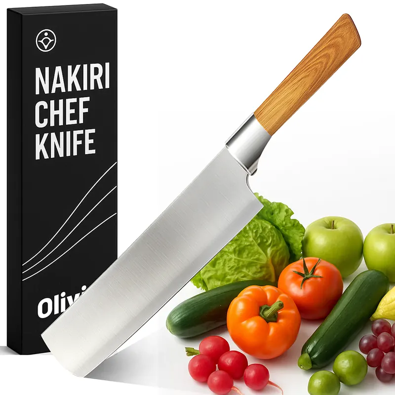 Mannaia da cucina Lama 20cm in Acciaio Inox