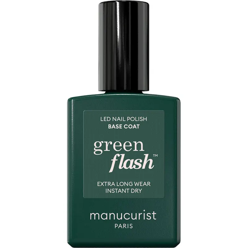 manucurist Green Flash Gel Nail Polish Base Coat, 15 ml