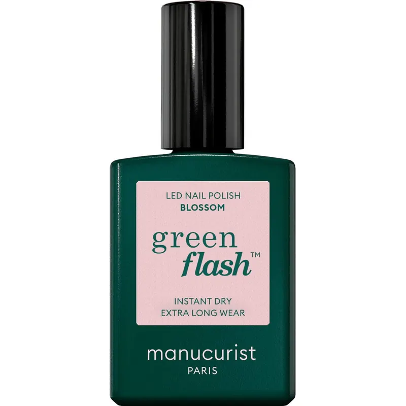 manucurist Green Flash Gel Nail Polish - Colourful Shades, Shimmer (15 ml)