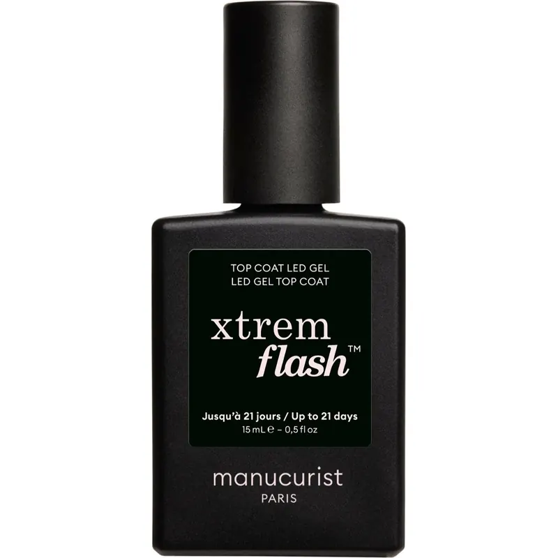 manucurist Xtrem Flash™ LED Gel Top Coat, 15 ml