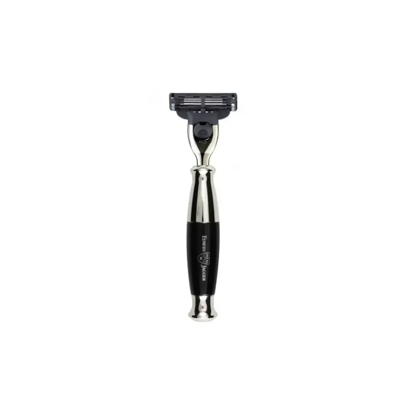 Maquinilla Afeitar Edwin Jagger Gillette Mach3® Negra