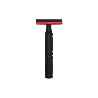 Maquinilla de afeitar clásica ALPHA SHAVING Eclipse doble filo placa plus