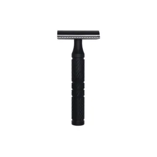 Maquinilla de afeitar clásica ALPHA SHAVING Eclipse doble filo placa standard