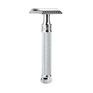 Maquinilla de afeitar clásica MÜHLE R41 Twist peine abierto