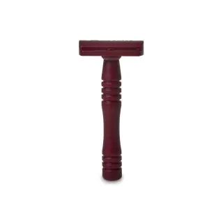 Maquinilla de afeitar clásica RAZORINE Classic Red Marsala peine cerrado 21002