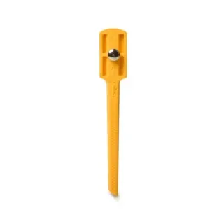 Maquinilla de afeitar estilo shavette RAZORINE Concept Yellow Butterscotch peine cerrado 21017
