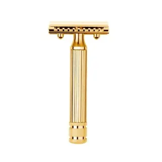 Maquinilla de afeitar FATIP Gentile Grande Dorada peine cerrado 42124