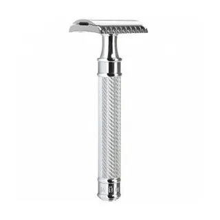 Maquinilla de afeitar MÜHLE cromo R41 Grande peine abierto