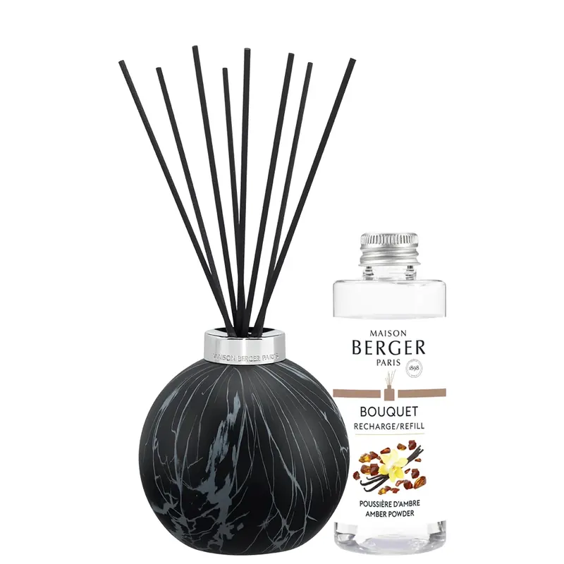 Marbrure Noir 200ml MAISON BERGER PARIS | Pinalli