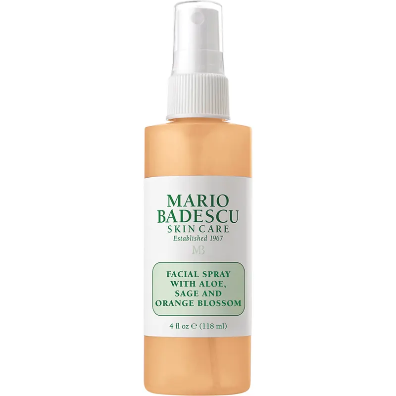 Mario Badescu Facial Spray with Aloe, Sage & Orange Blossom, 118 ml
