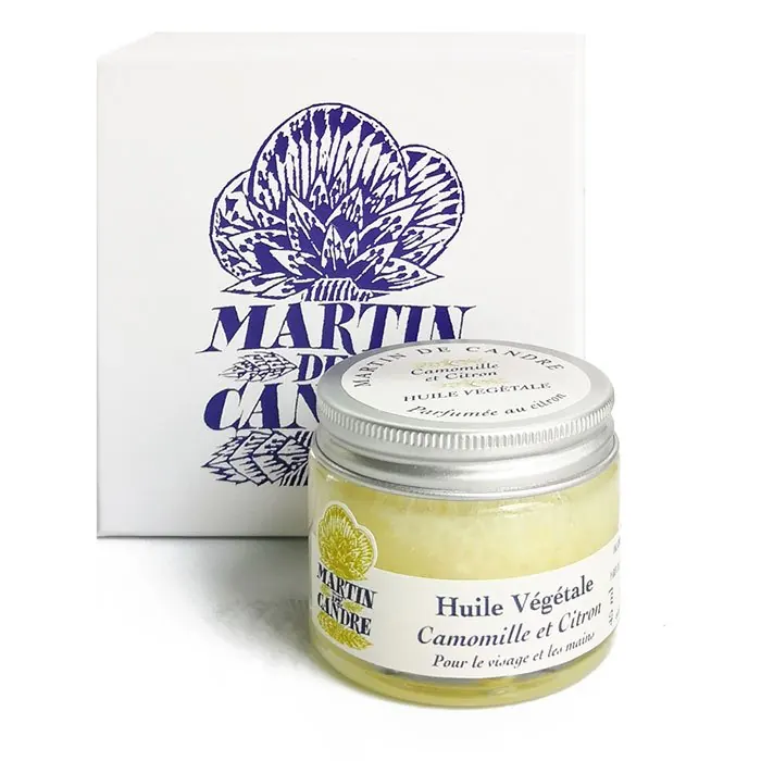Martin De Candre olio pre e post rasatura Copra Camomilla e Limone