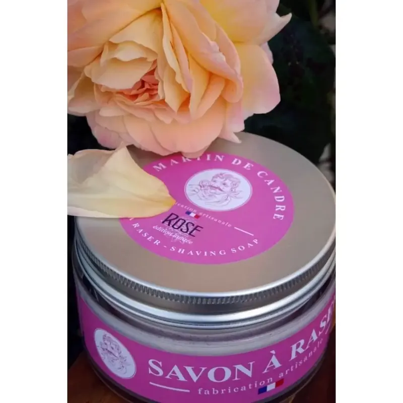 Martin de Candre Roses Shaving Soap 50g. Limited Edition