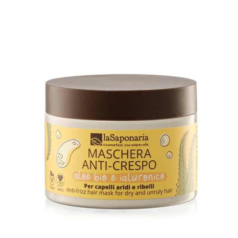 Maschera anti-crespo - Aloe Bio e Ialuronico LA SAPONARIA | Pinalli