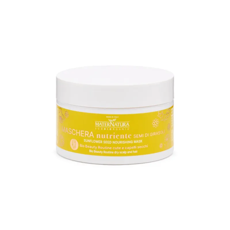Maschera Capelli Ristrutturante Ai Semi Di Girasole MATERNATURA | Pinalli