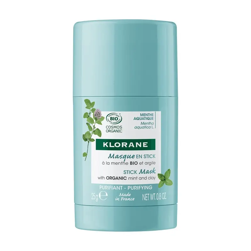 Maschera Stick alla Menta BIO e all'Argilla KLORANE | Pinalli
