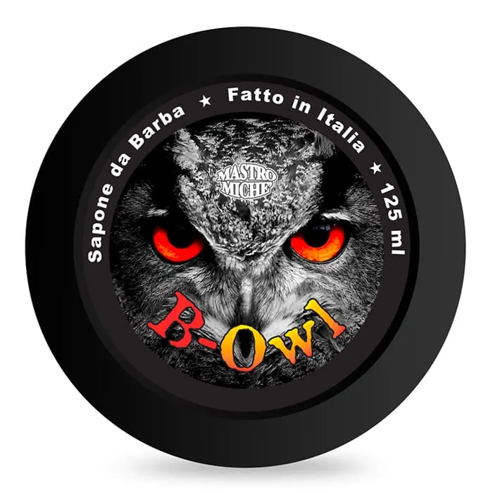 Mastro Miche sapone da barba B-Owl 125ml
