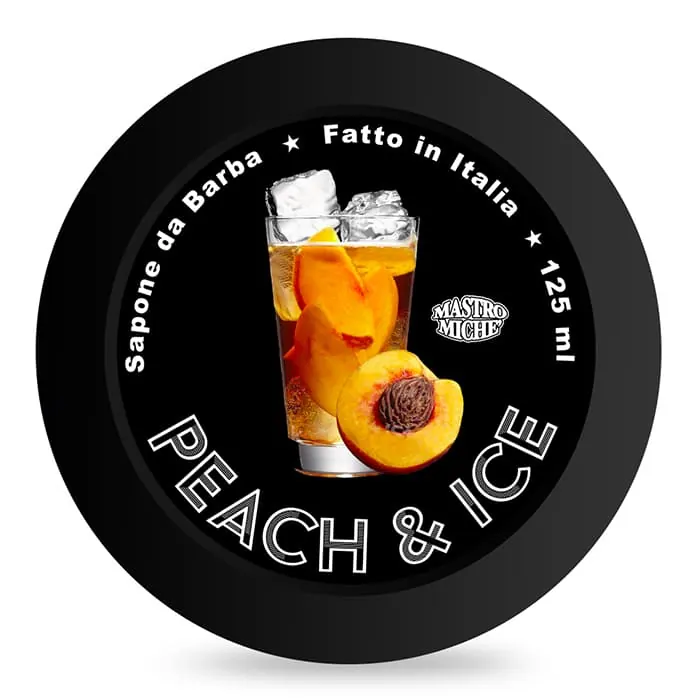 Mastro Miche sapone da barba Peach e Ice 125ml