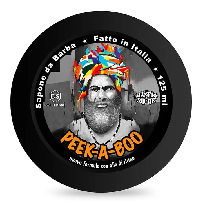 Mastro Miche sapone da barba Peek a Boo 125ml
