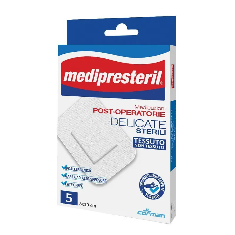 Medipresteril® Medicazioni Post Operatorie Delicate Sterili 8 x 10 cm