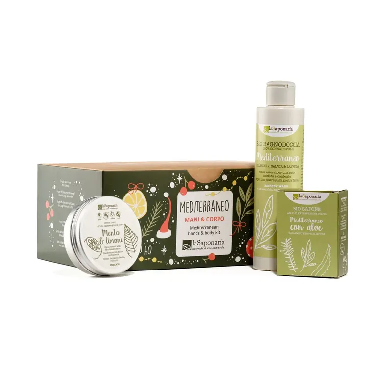 Mediterraneo Mani & Corpo - Mediterranean Hands & Body Kit LA SAPONARIA | Pinalli