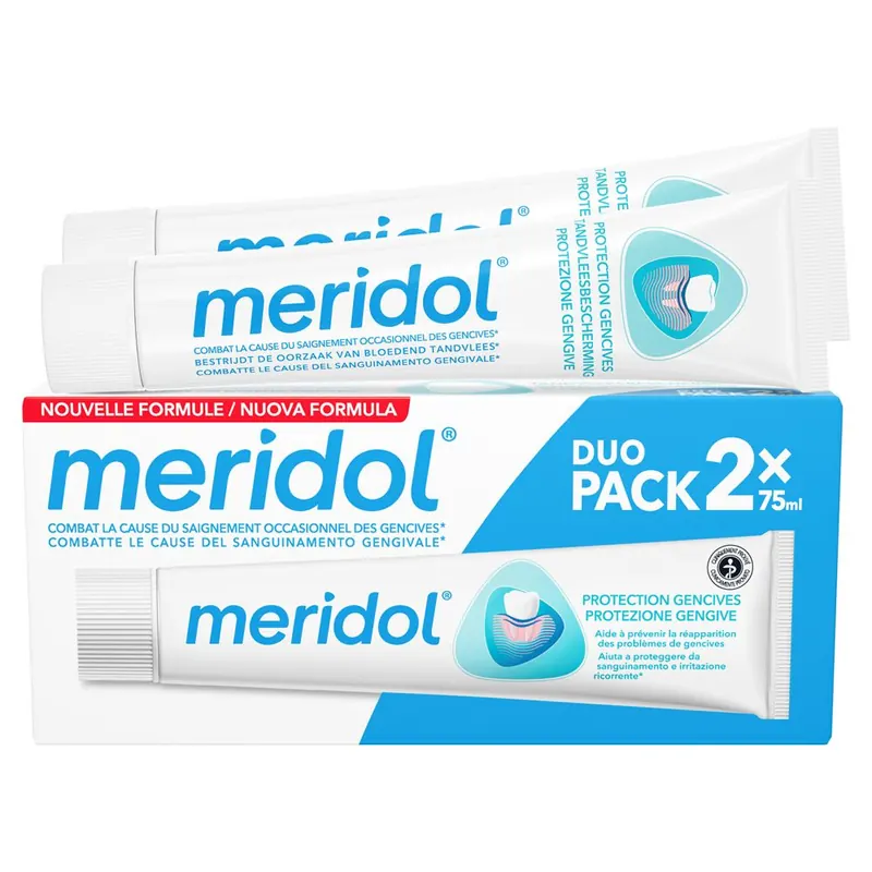 Meridol® Dentifricio Protezione Gengive 2 Tubi