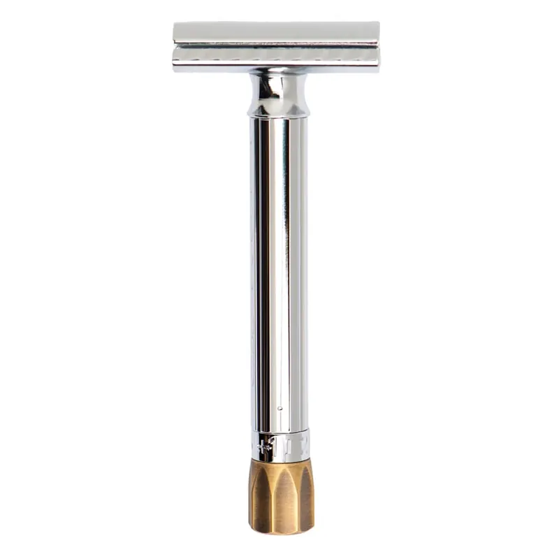 Merkur rasoio di sicurezza regolabile Progress 510 Ottone antico