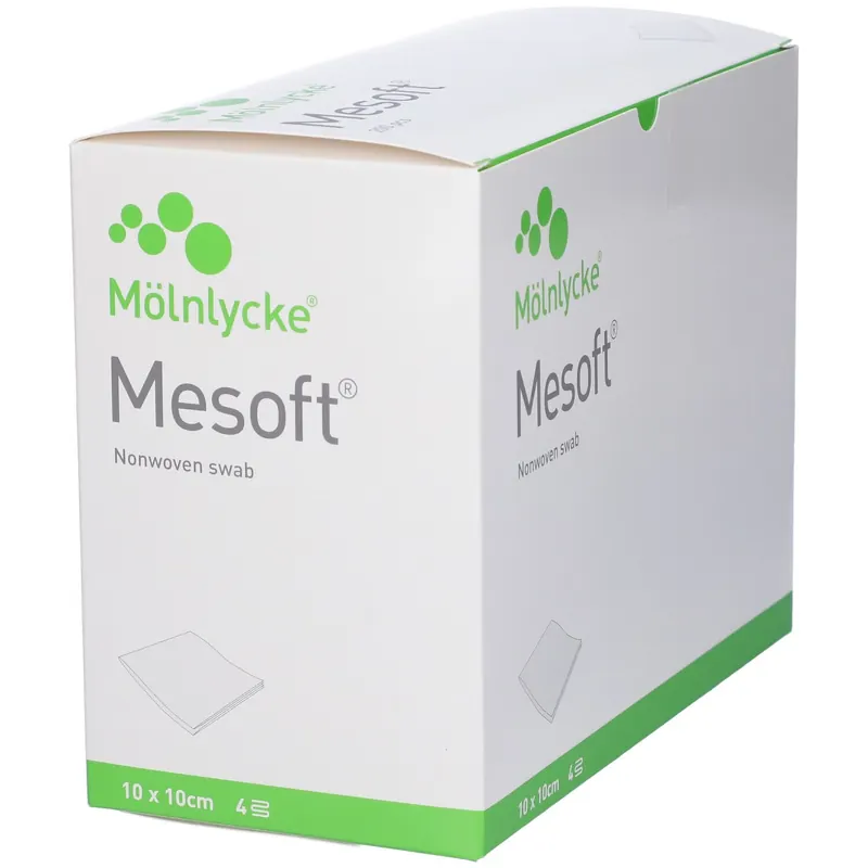 Mesoft compressa 10x10 cm, non-sterile 40g 200 pz