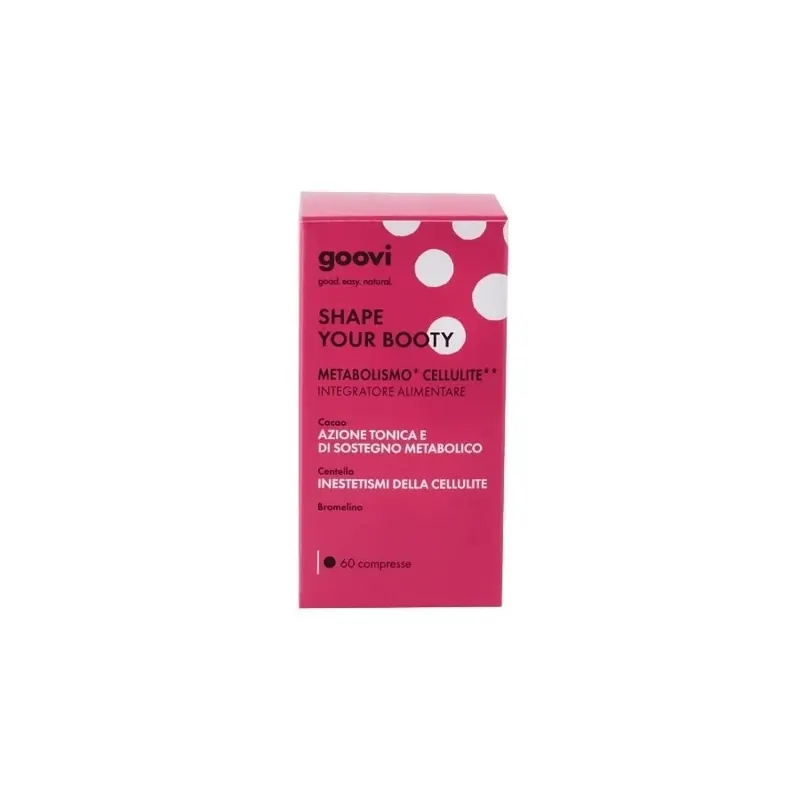 Metabolismo Cellulite SHAPE YOUR BOOTY 60pz GOOVI | Pinalli
