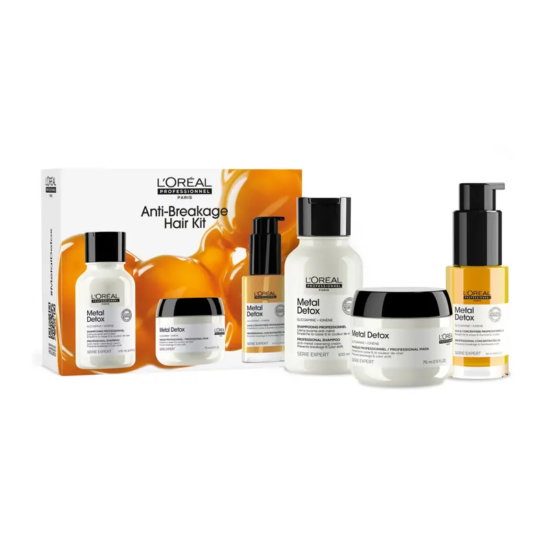 Metal Detox Mini Trio Kit Shampoo + Mask + Olio L'ORÉAL PROFESSIONNEL | Pinalli