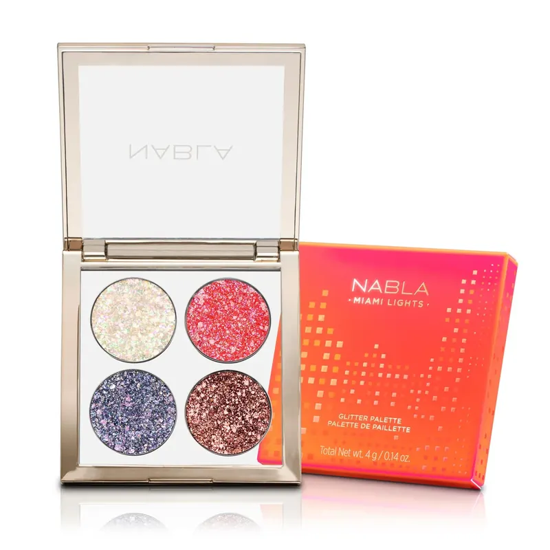 Miami Lights Glitter Palette NABLA | Pinalli