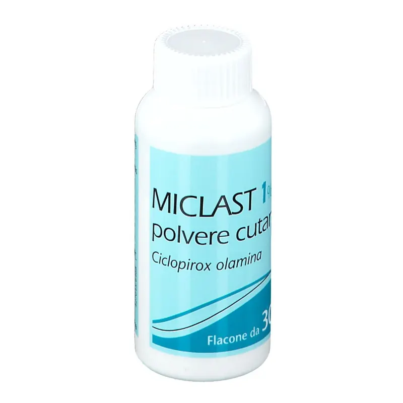 MICLAST 1% polvere cutanea