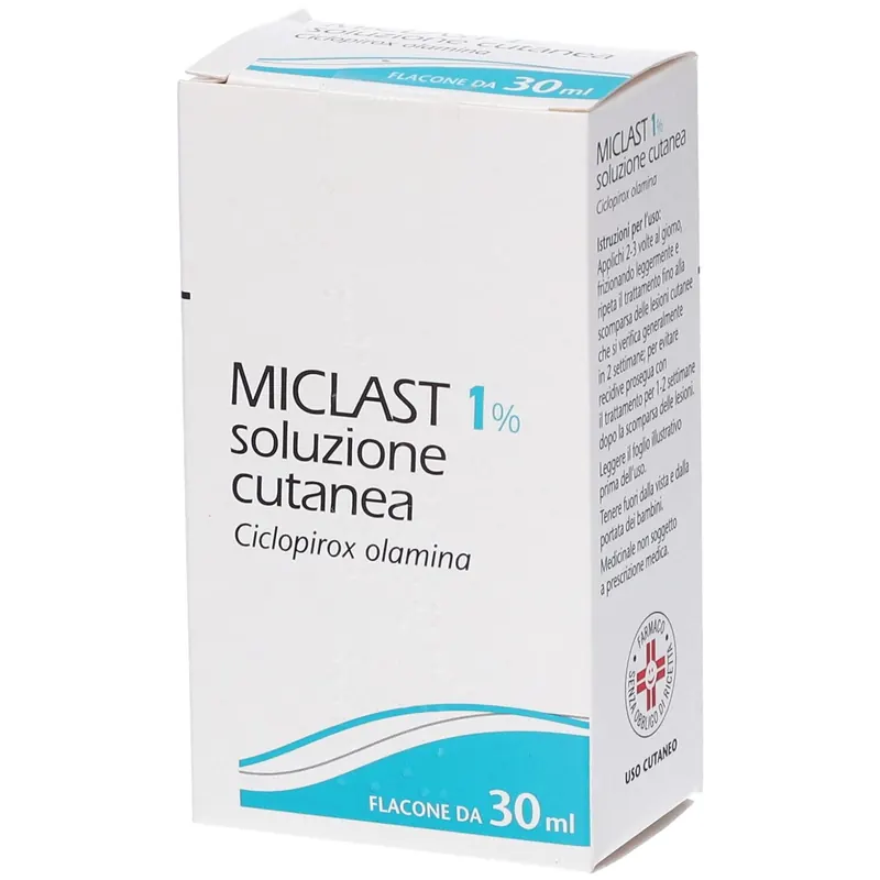 MICLAST 1% soluzione cutanea