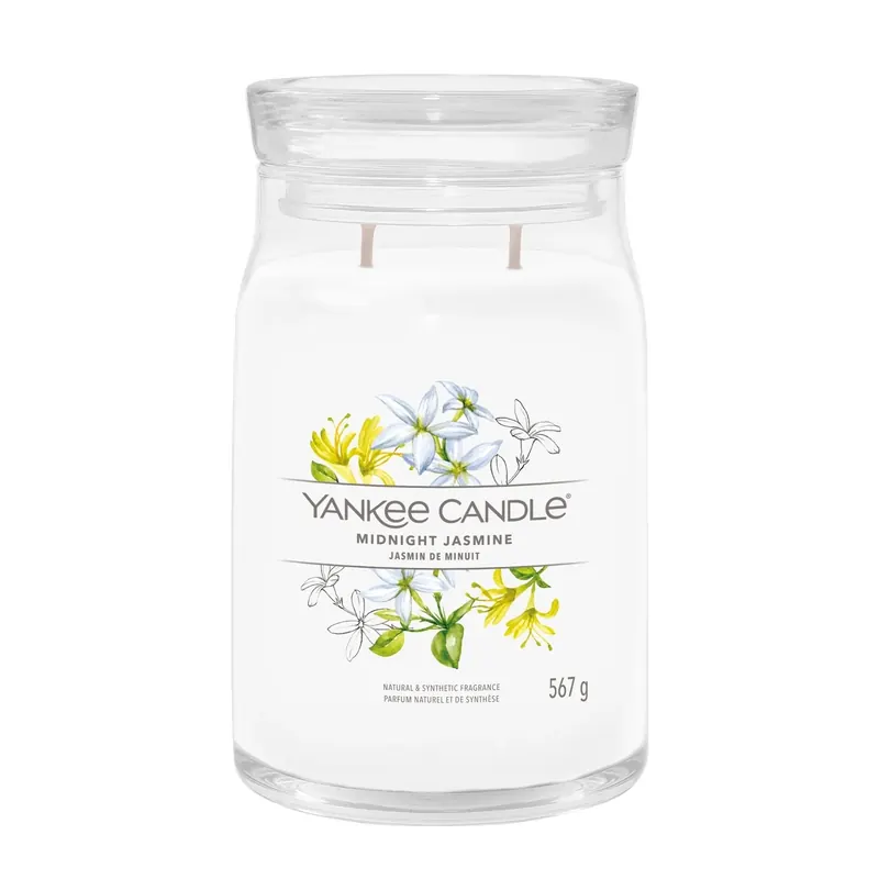 Midnight Jasmine LARGE YANKEE CANDLE | Pinalli