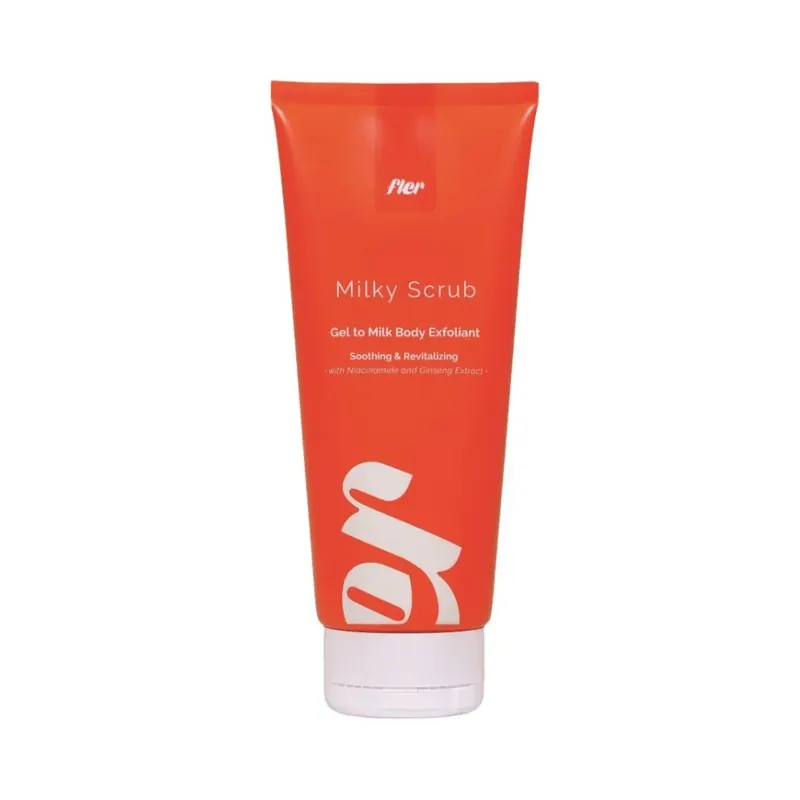 Milky Scrub - Gel to Milk Body Exfoliant FLER | Pinalli