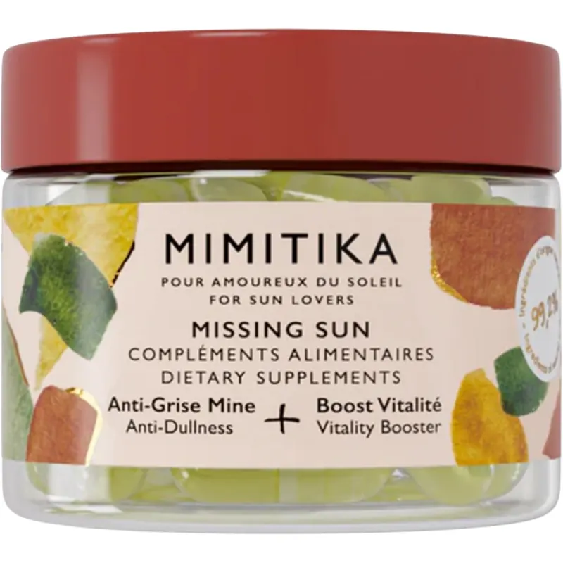 Mimitika Missing Sun Food Complements, 60 pezzi