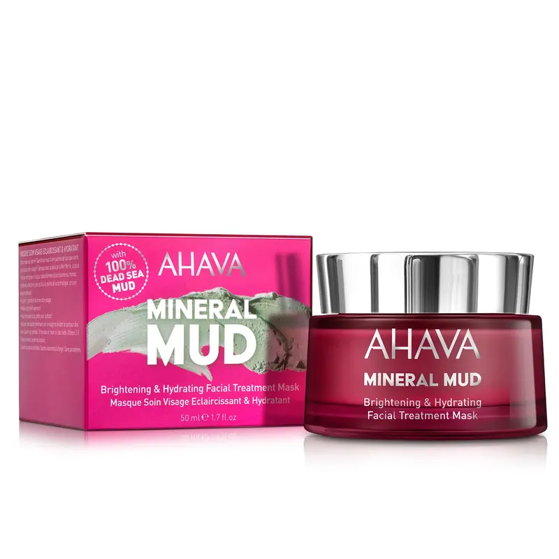 Mineral Mud Brightening & Hydrating Facial Treatment Mask AHAVA | Pinalli