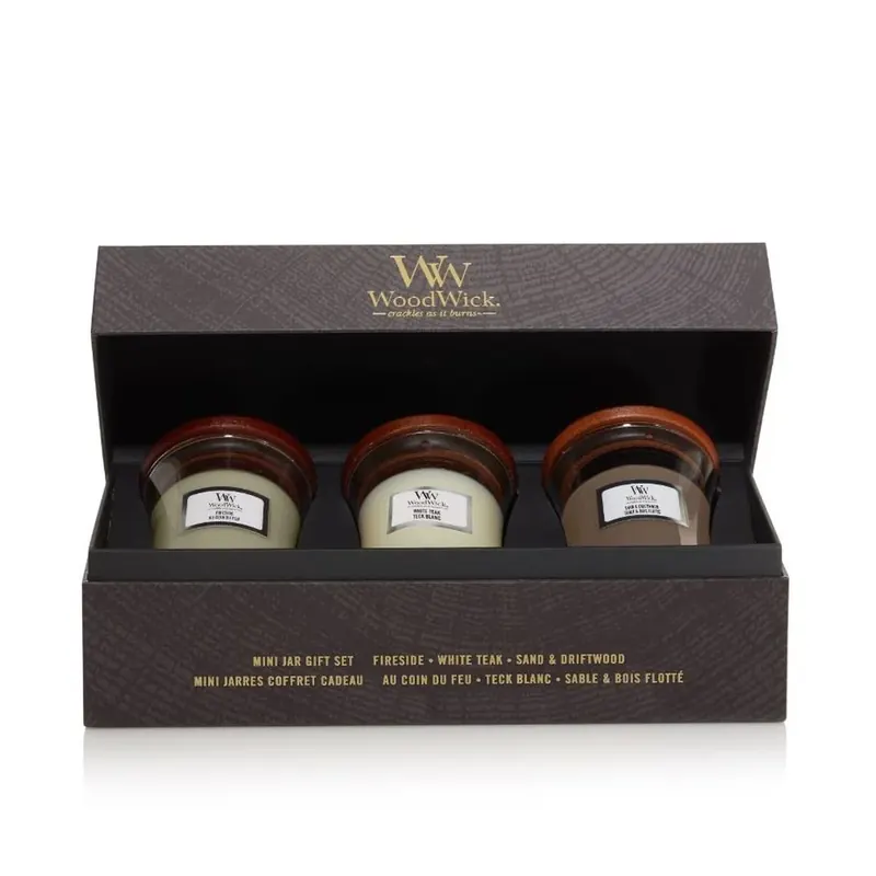 Mini Jar Wood Gift Set WOODWICK | Pinalli