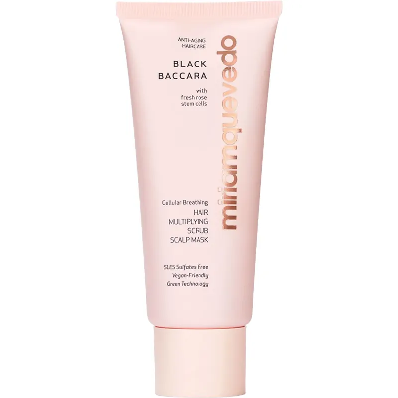 Miriam Quevedo Black Baccara Cellular Breathing Hair Multiplying Scrub Scalp Mask, 200 ml