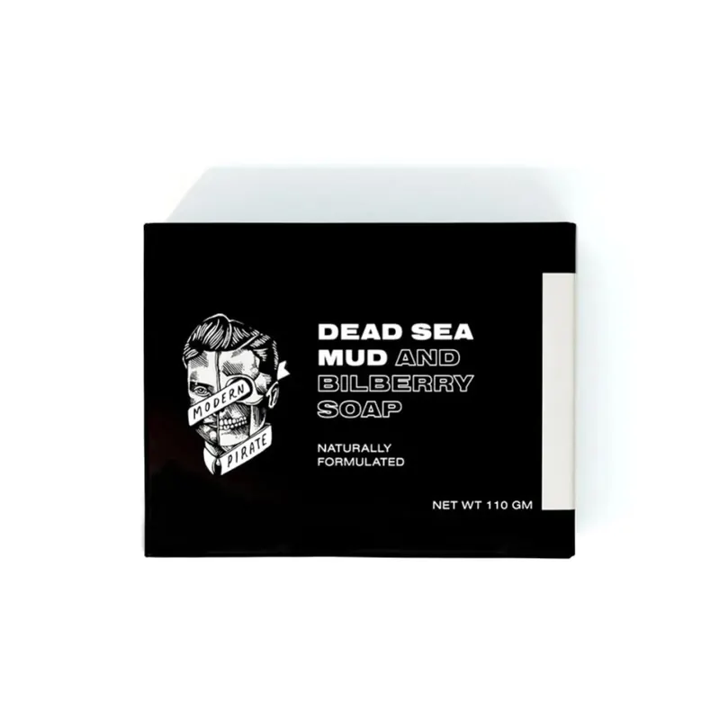 Modern Pirate Dead Sea Mud & Bilberry Soap 110g