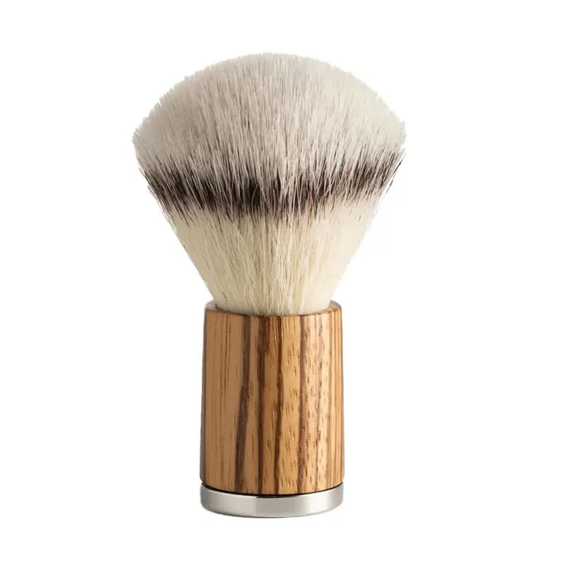 Mondial pennello da barba Sintetico Mythos Zebrano Ecosilvertip