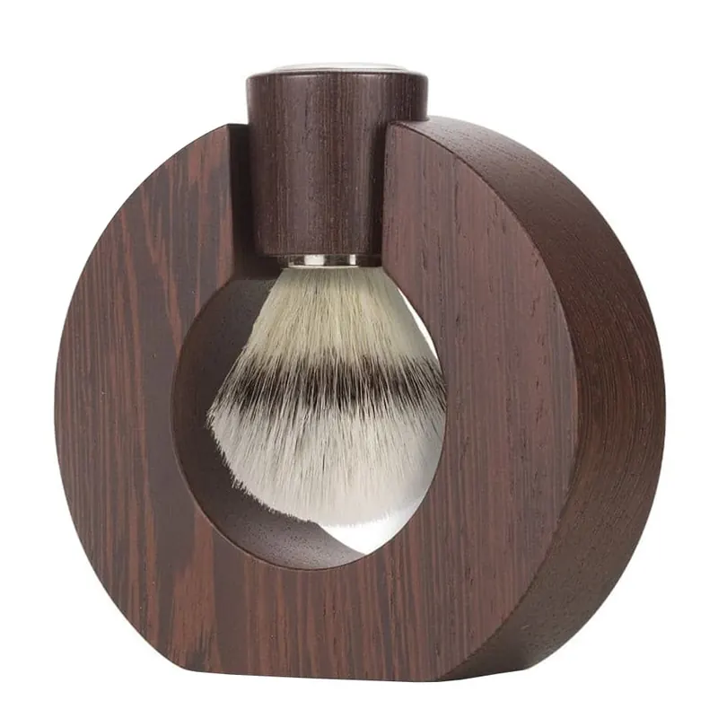 Mondial Sphaera Set da rasatura pennello da barba Silvertip Wenge