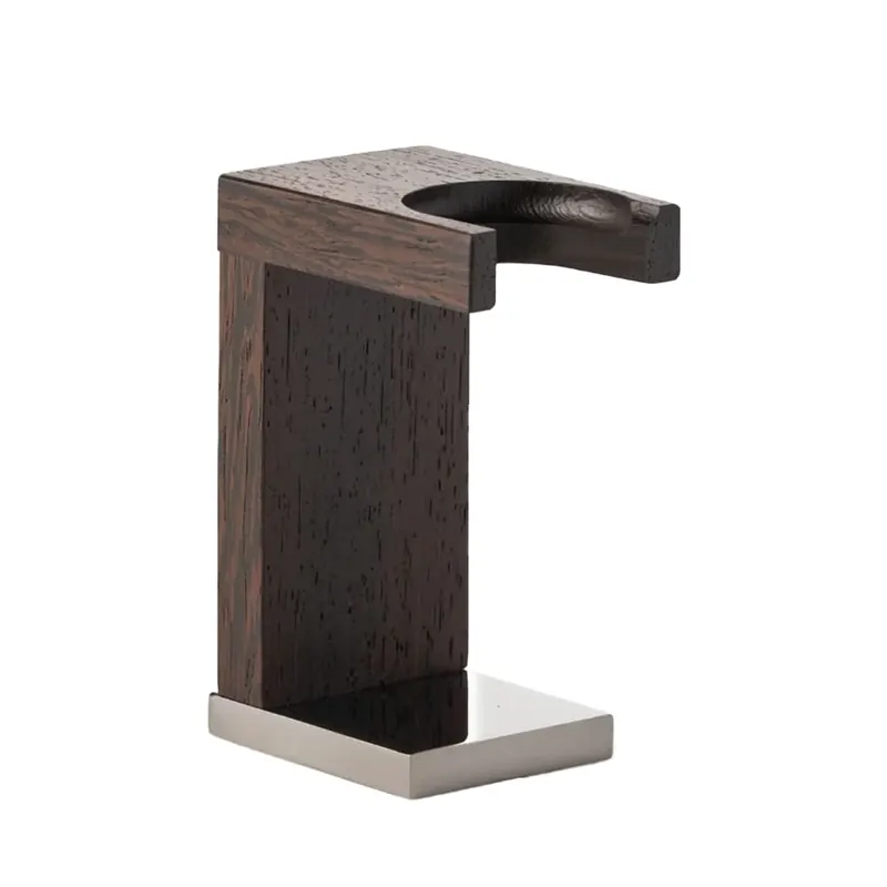 Mondial supporto pennello da barba Thor in legno Wenge