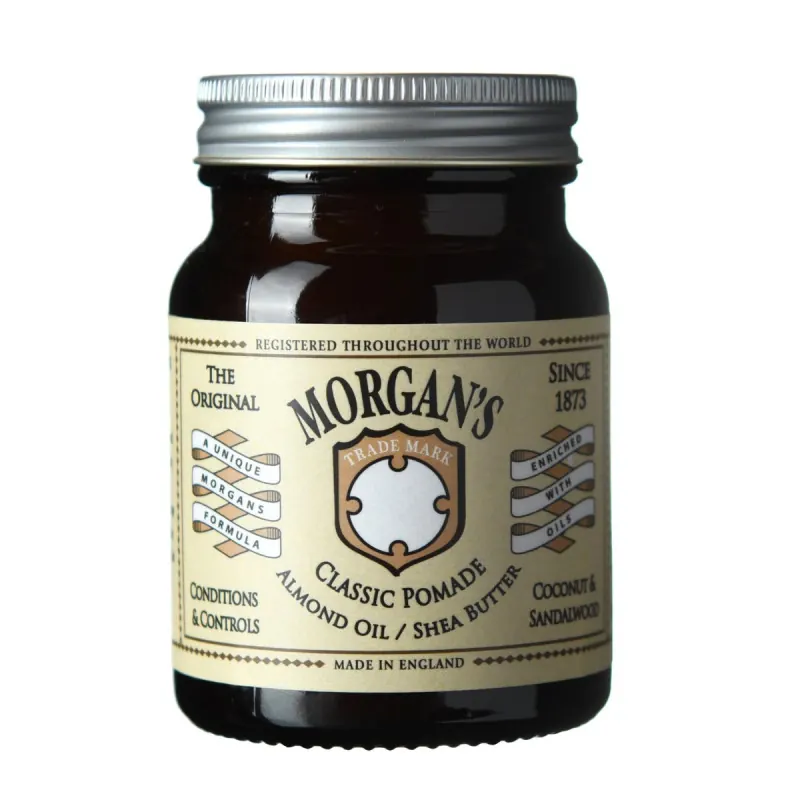 Morgan's Classic Pomade with Almond Oil & Shea Butter 100g