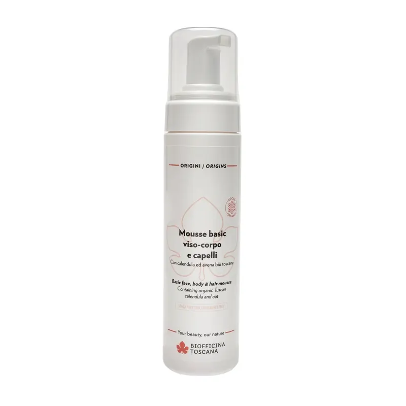 Mousse basic viso corpo e capelli BIOFFICINA TOSCANA | Pinalli