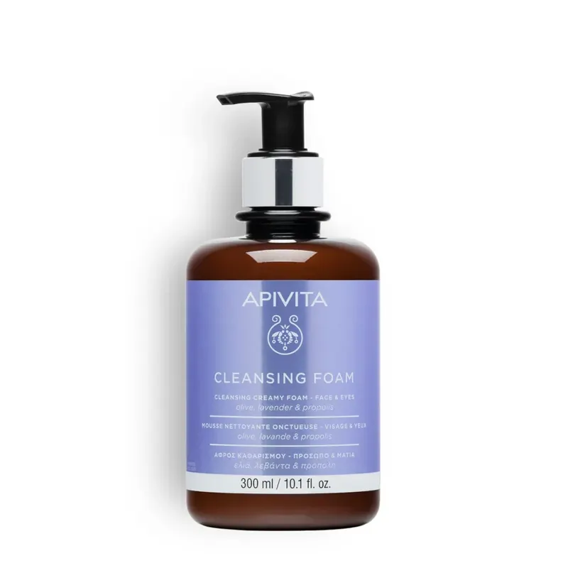 Mousse Detergente cremosa - per Viso e Occhi APIVITA | Pinalli